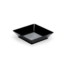 Посуда для закусок MoodFood 6,5x6,5см, черная, 25 шт. цена и информация | Посуда, тарелки, обеденные сервизы | kaup24.ee