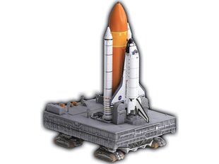 Сборная пластиковая модель Dragon - Space Shuttle with Crawler Transporter Launching Pad, 1/400, 11023 цена и информация | Конструкторы и кубики | kaup24.ee