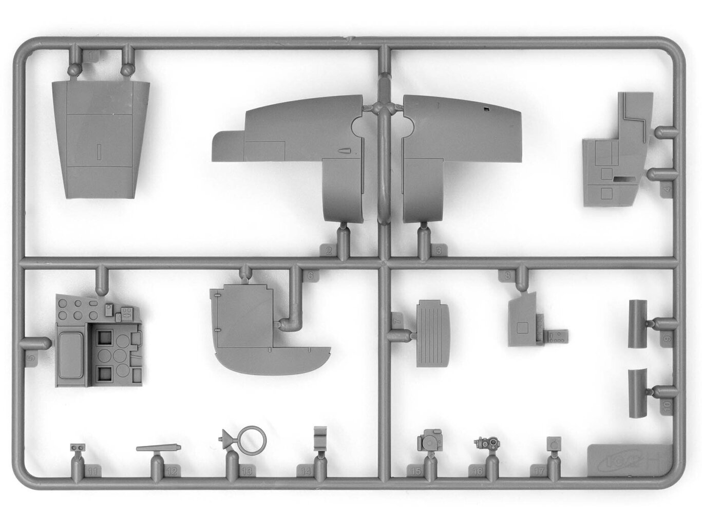 ICM mudelikomplekt - 'Jig Dog' JD-1D Invader US Navy Aircraft, 1/48, 48287 hind ja info | Klotsid ja konstruktorid | kaup24.ee