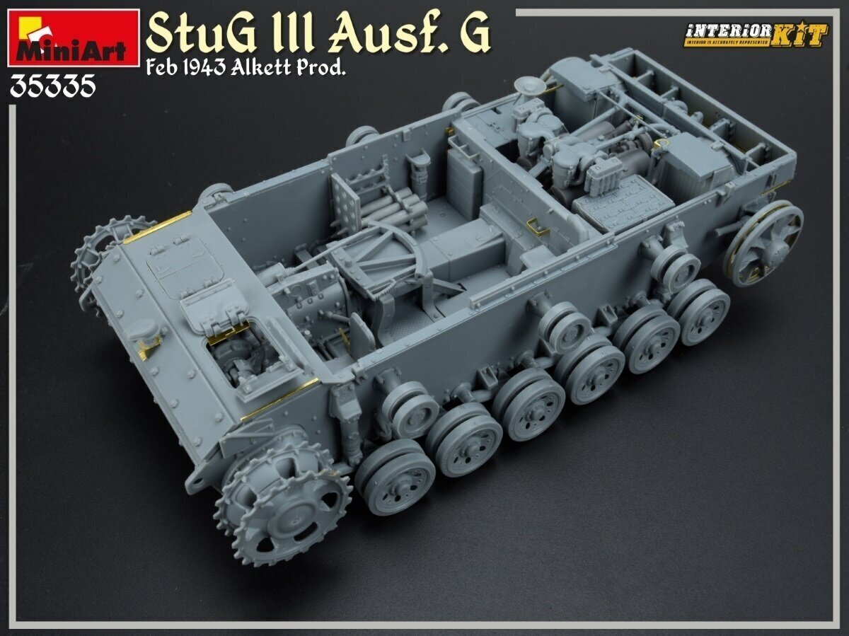 Miniart mudelikomplekt - StuG III Ausf. G Feb 1943 Alkett Prod. - Interior Kit, 1/35, 35335 hind ja info | Klotsid ja konstruktorid | kaup24.ee