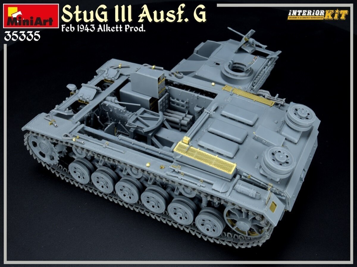 Miniart mudelikomplekt - StuG III Ausf. G Feb 1943 Alkett Prod. - Interior Kit, 1/35, 35335 hind ja info | Klotsid ja konstruktorid | kaup24.ee