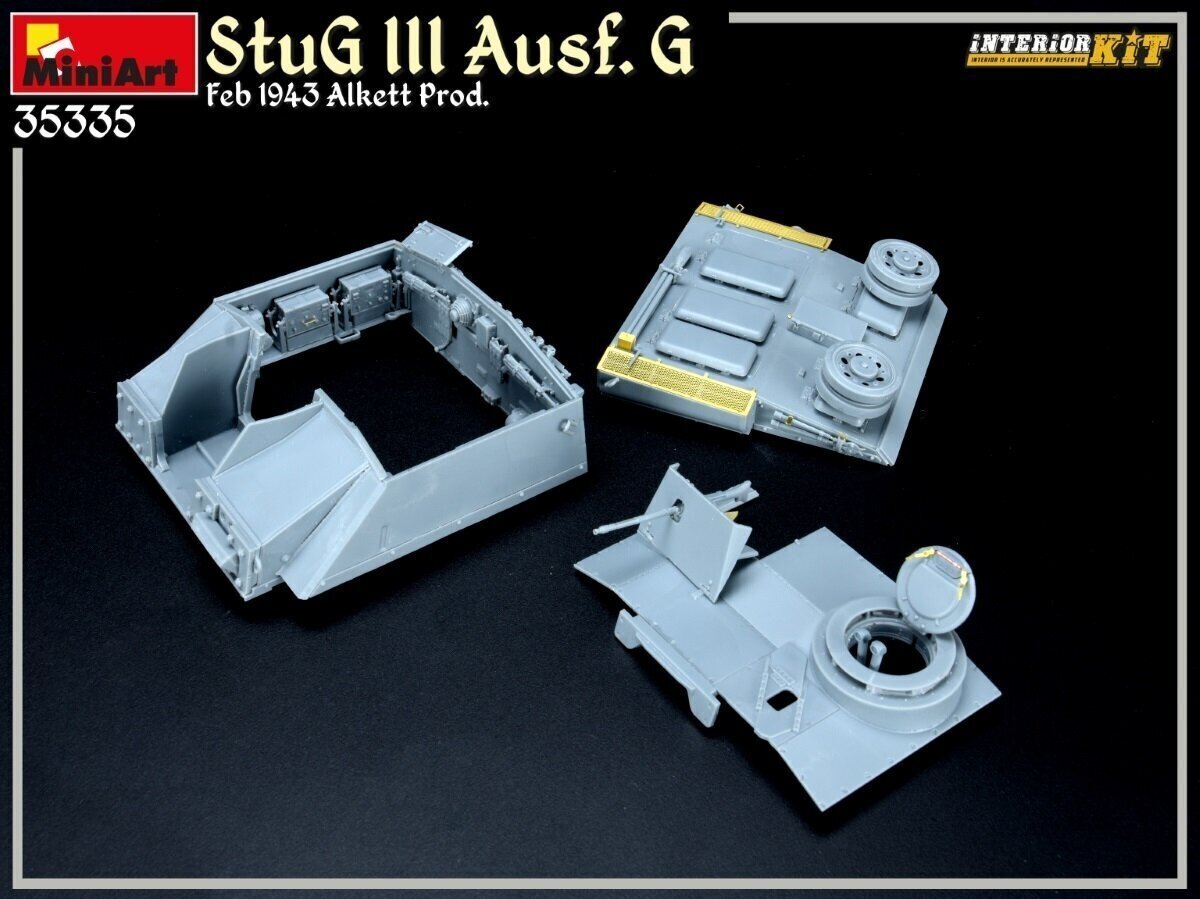 Miniart mudelikomplekt - StuG III Ausf. G Feb 1943 Alkett Prod. - Interior Kit, 1/35, 35335 hind ja info | Klotsid ja konstruktorid | kaup24.ee