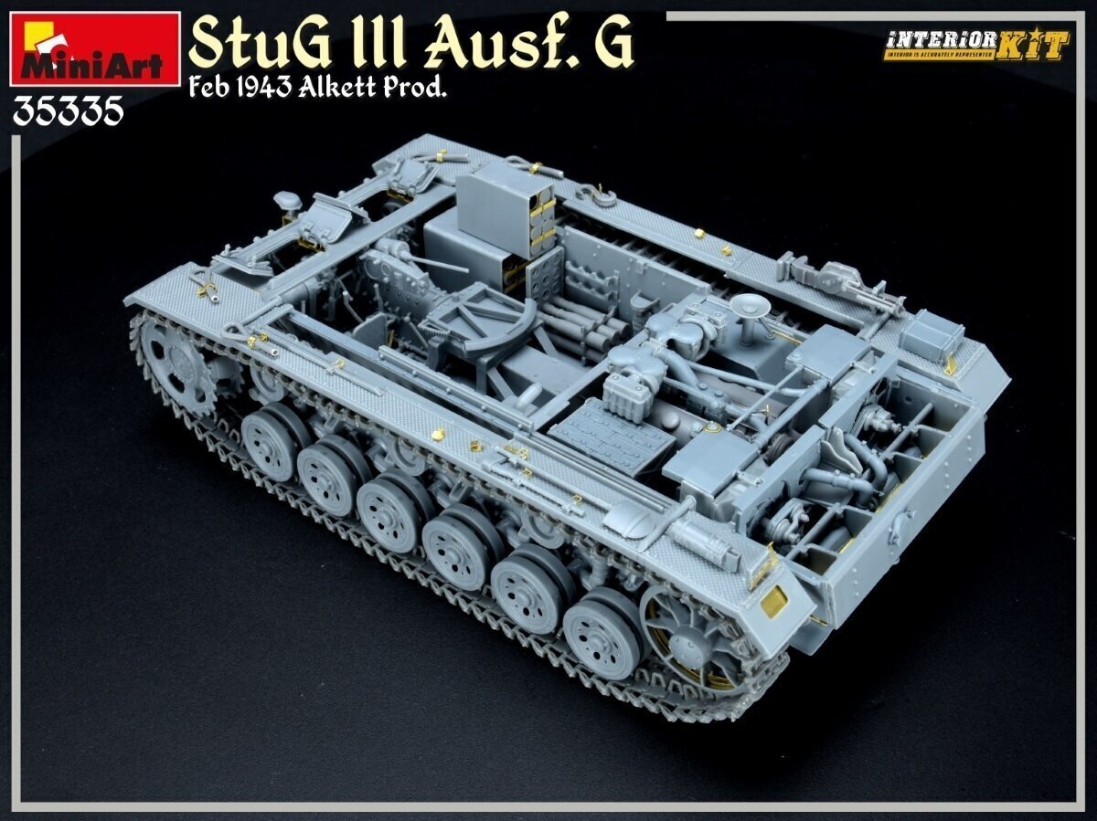 Miniart mudelikomplekt - StuG III Ausf. G Feb 1943 Alkett Prod. - Interior Kit, 1/35, 35335 hind ja info | Klotsid ja konstruktorid | kaup24.ee