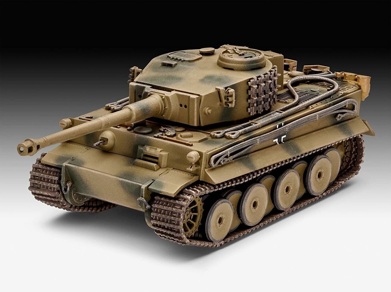 Revell mudelikomplekt - PzKpfw VI Ausf. H Tiger, 1/72 03262 hind ja info | Klotsid ja konstruktorid | kaup24.ee