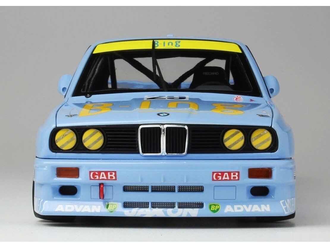 NuNu mudelikomplekt - BMW M3 E30 Gr.A 1990 Inter TEC Class Winner In Fuji Speedway, 1/24. 24019 hind ja info | Klotsid ja konstruktorid | kaup24.ee