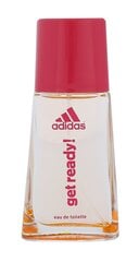 Adidas Get Ready! For Her EDT для женщин 30 мл цена и информация | Женские духи | kaup24.ee