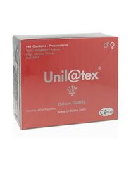 Презервативы UNILATEX RED / STRAWBERRY PRESERVATIVES, 144 шт. цена и информация | Презервативы | kaup24.ee