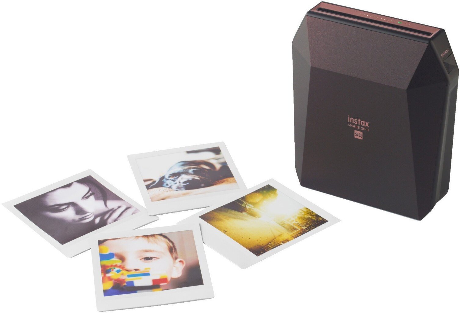 Fujifilm Instax SHARE SQ SP-3 + 10 foto paberit, must цена и информация | Printerid | kaup24.ee