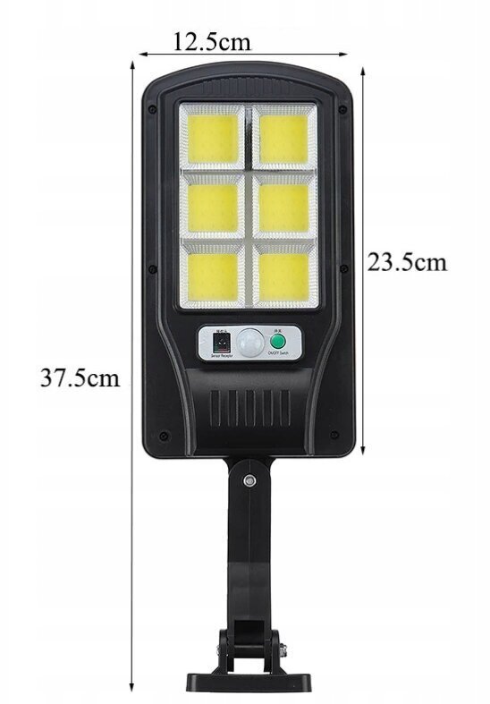 Tänavavalgusti 120 LED päikesepaneeli ja liikumisanduriga + puldiga hind |  kaup24.ee