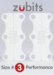 Valge magnetkinnitus Zubits, nr 3 hind ja info | Rõivaste ja jalatsite hooldus | kaup24.ee