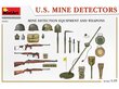 Miniart mudelikomplekt - U.S. Mine Detectors, 1/35, 35251 hind ja info | Klotsid ja konstruktorid | kaup24.ee