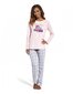 CORNETTE DZ KD-540/81 MINGE ROOMA pidžaama hind ja info | Tüdrukute hommikumantlid ja pidžaamad | kaup24.ee