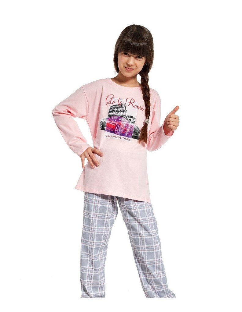 CORNETTE DZ KD-540/81 MINGE ROOMA pidžaama цена и информация | Tüdrukute hommikumantlid ja pidžaamad | kaup24.ee