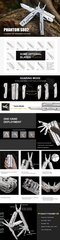 Многофункциональные плоскогубцы и ножницы ROXON S802 Phantom цена и информация | Туристические ножи, многофункциональные приборы | kaup24.ee