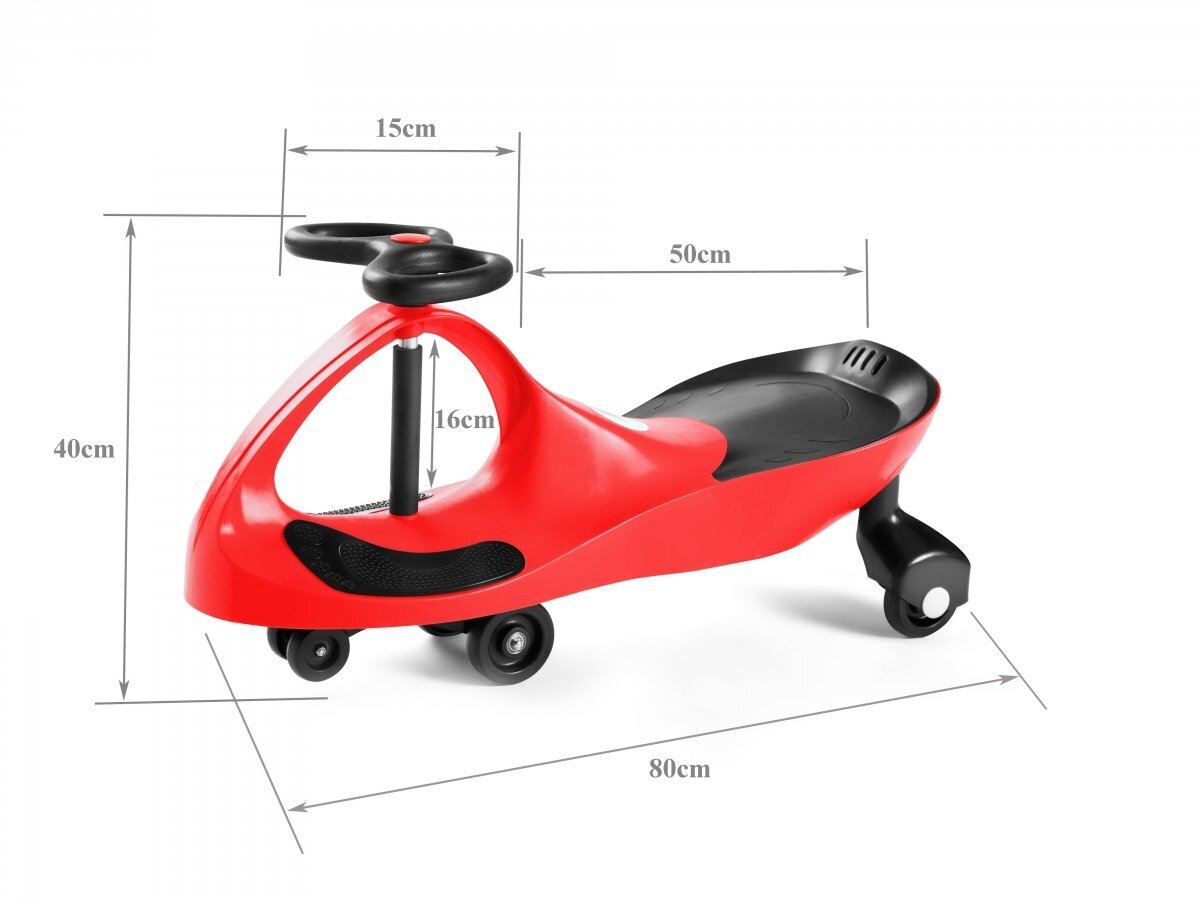 Laste auto TwistCar, roheline hind ja info | Käimistoed | kaup24.ee