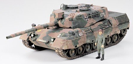 Plastikust kokkupandav mudel Tamiya West German Leopard A4 цена и информация | Klotsid ja konstruktorid | kaup24.ee