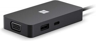 Соединительная станция MS Surface USB-C Travel Hub цена и информация | Адаптеры и USB-hub | kaup24.ee