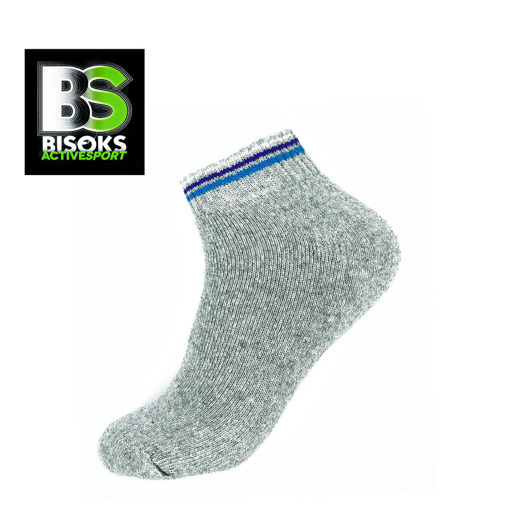 Spordi sokid Bisoks 2p 12146 l.grey цена и информация | Meeste sokid | kaup24.ee