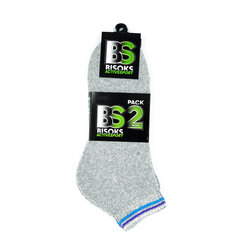 Спортивные носки Bisoks 2 пары 12146 l.grey цена и информация | Meeste sokid | kaup24.ee