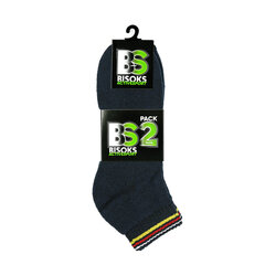 Спортивные носки Bisoks 2 пары 12146 navy цена и информация | Meeste sokid | kaup24.ee