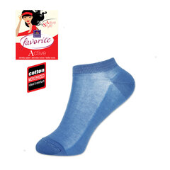 Женские короткие носки Favorite 22111 l.blue цена и информация | Женские носки | kaup24.ee