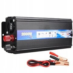 Pingemuundur 2000 W 12V / 230V hind ja info | Muundurid, inverterid | kaup24.ee