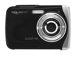 Digitaalne kaamera Easypix AquaPix W1024-B, must цена и информация | Фотоаппараты | kaup24.ee