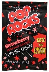 Kommid Pop Rocks Strawberry, 9 g hind ja info | Maiustused | kaup24.ee