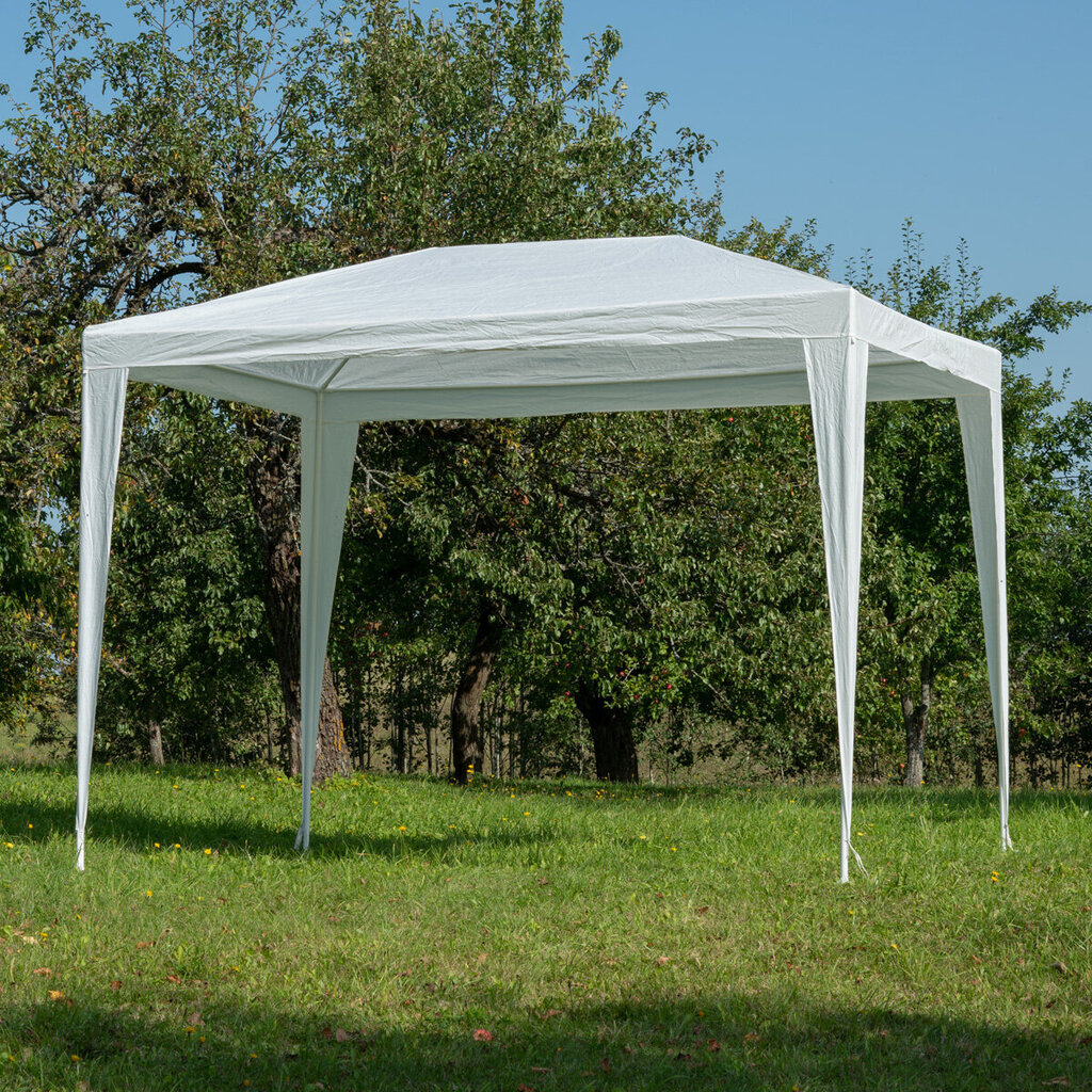 Paviljon, 2x3 m, valge hind ja info | Varikatused ja aiapaviljonid | kaup24.ee