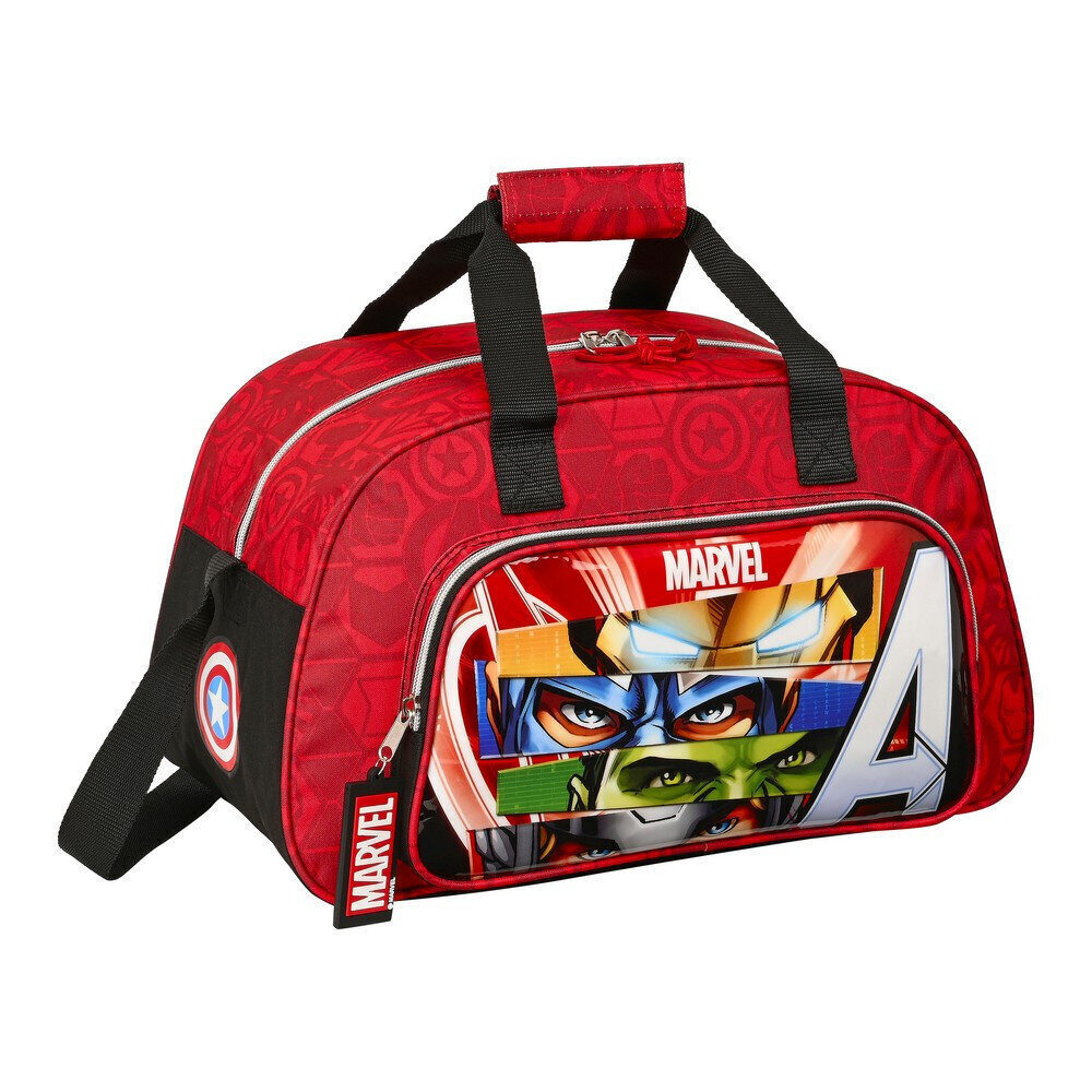 Spordikott The Avengers Infinity Punane Must (40 x 24 x 23 cm) hind ja info | Spordikotid, seljakotid | kaup24.ee