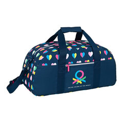 Спортивная сумка Benetton Corazones Тёмно Синий (50 x 26 x 20 cm) цена и информация | Рюкзаки и сумки | kaup24.ee