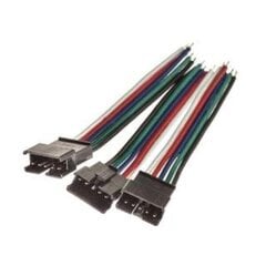 5PIN connection with 5pcs cables male - hind ja info | LED ribad | kaup24.ee