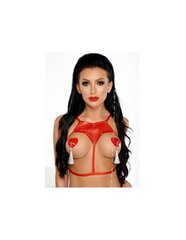 ME-SEDUCE HARNESS 13 RED S/M цена и информация | Сексуальное женское белье | kaup24.ee