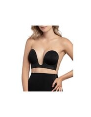 Бюстгальтер U-style SEAMLESS U-STYLE BRA - BLACK  SIZE C цена и информация | Сексуальное женское белье | kaup24.ee