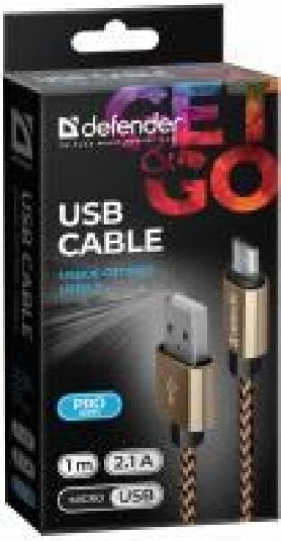 Kaabel USB08-03TPRO USB2.0 AM-MicroBM, 1.0м - hind ja info | Kaablid ja juhtmed | kaup24.ee