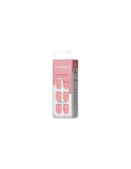 KISS Isekleepuvad küüned IMPRESS Color Pretty Pink 30 tk hind ja info | Maniküüri ja pediküüri tarvikud | kaup24.ee
