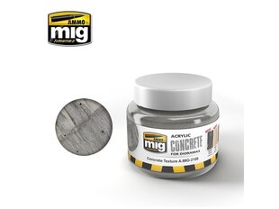 Ammo Mig - Concrete Texture, 250 ml Amig2108 цена и информация | Принадлежности для рисования, лепки | kaup24.ee