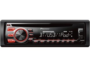 Pioneer DEH-09BT, чёрный цена и информация | Автомагнитолы, мультимедиа | kaup24.ee