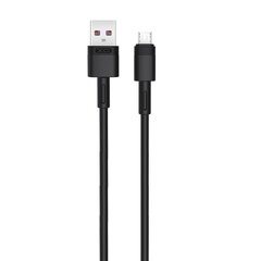 Telefonikaabel XO, NB-Q166 USB - microUSB 1,0 m 5A цена и информация | Кабели для телефонов | kaup24.ee