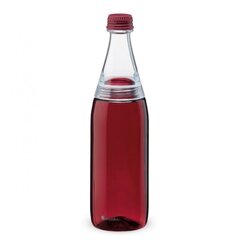 Бутылка для воды Fresco Twist Go, бордово-красная, 0.7 л цена и информация | Фляги для воды | kaup24.ee