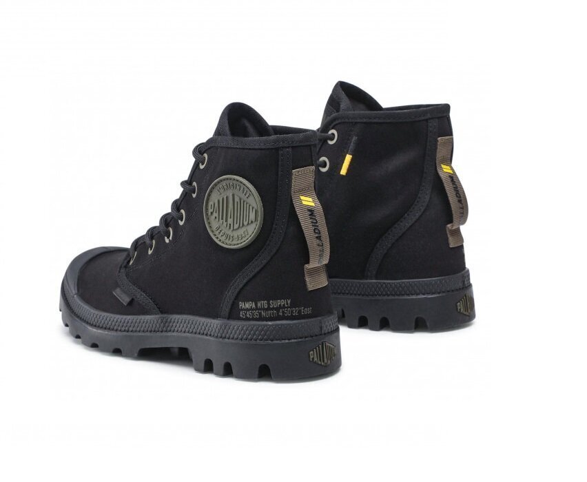 Jalanõud Palladium Pampa Hi HTG Supply, must hind ja info | Spordi- ja vabaajajalatsid meestele | kaup24.ee