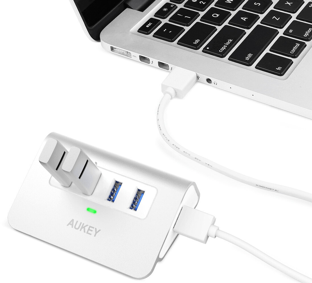 Hub CB-H5 USB aluminum | 4xUSB 3.0 | 5Gbps цена и информация | USB jagajad, adapterid | kaup24.ee