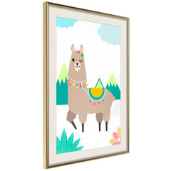 Poster - Playful Llama hind ja info | Seinapildid | kaup24.ee