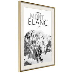 Poster - Peaks of the World: Mont Blanc hind ja info | Seinapildid | kaup24.ee