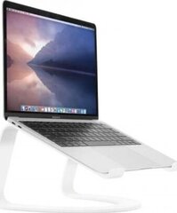 Twelve South Curve SE, sobib MacBookile – valge lauaalus sülearvutitele цена и информация | Охлаждающие подставки и другие принадлежности | kaup24.ee