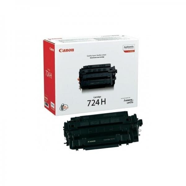 Canon 724H 3482B002 Tooner, must hind ja info | Tindiprinteri kassetid | kaup24.ee