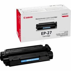 Canon 8489A002 EP-27 EP27 Tooner, must цена и информация | Картриджи и тонеры | kaup24.ee