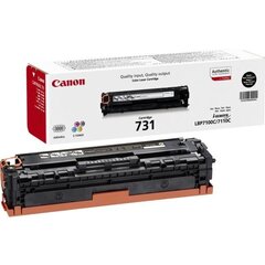 Canon 6272B002 731 CRG-731 Tooner, must hind ja info | Laserprinteri toonerid | kaup24.ee