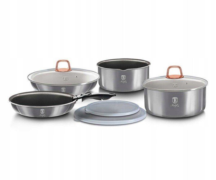 Berlinger Haus Click & Cook pottide komplekt, 9 tk hind ja info | Potid ja kiirkeedupotid | kaup24.ee