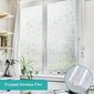 Privaatsuskile mattklaasist aknale: mittekleepuv, UV-vastane, 30 x 200 cm цена и информация | Seinakleebised | kaup24.ee